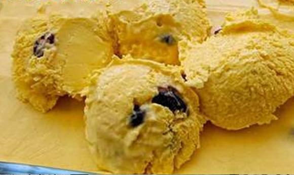 kem hoa đậu biếc mật ong hạt chia, công thức kem hoa đậu biếc mật ong hạt chia, cách làm kem