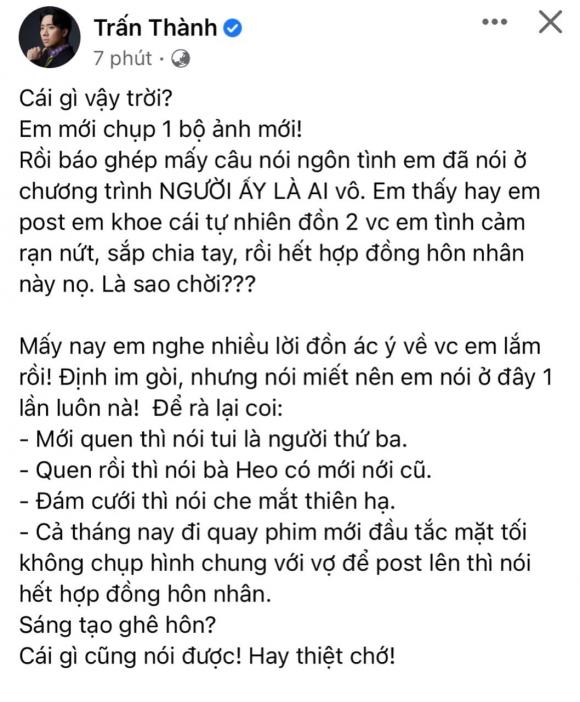 trấn thành, hari won, sao việt 