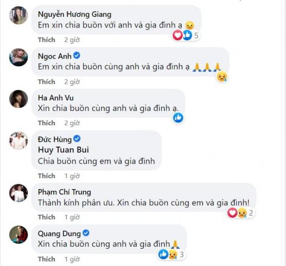 nhạc sĩ Huy Tuấn, bố nhạc sĩ Huy Tuấn qua đời, sao Việt