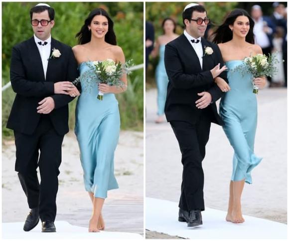 Kendall Jenner, thời trang đi ăn cưới của Kendall Jenner, sao Hollywood