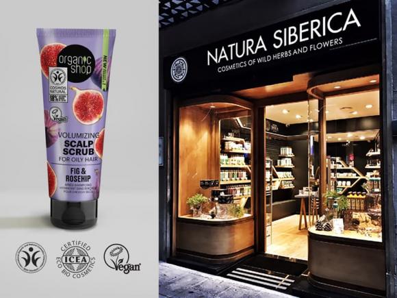 tẩy tế bào chết, Organic Shop, tẩy tế bào chết da đầu