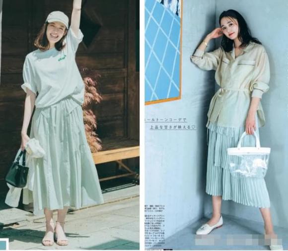 màu xanh lá cây, thời trang, phối đồ màu xanh
