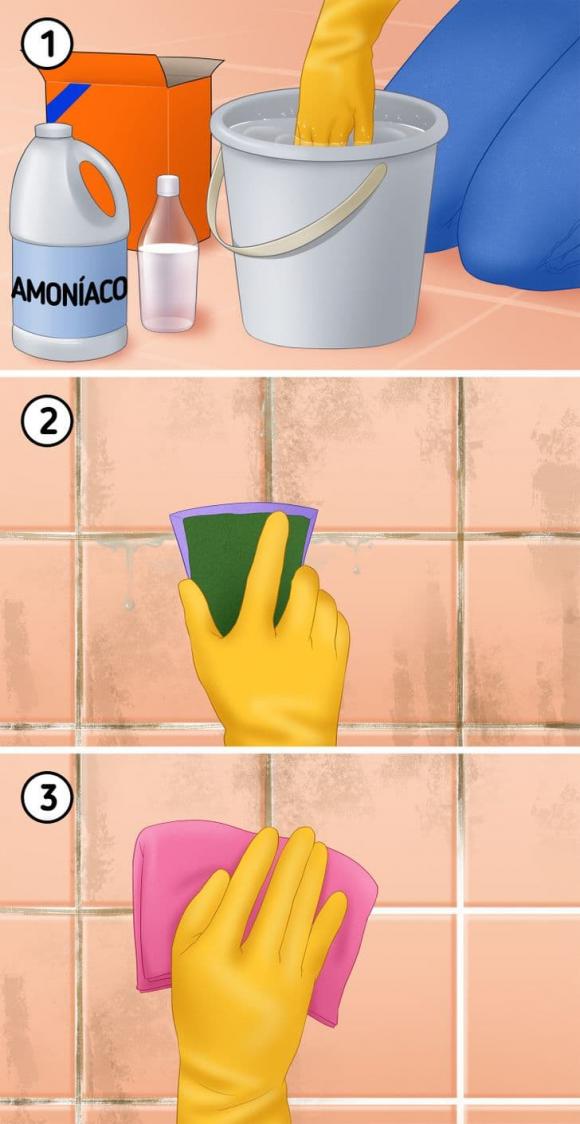 vệ sinh đường chỉ gạch, vệ sinh nhà tắm, cọ rửa nhà tắm 