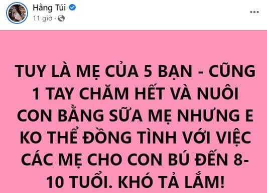 Xuân Bắc,  hot mom Hằng Túi, chăm con 