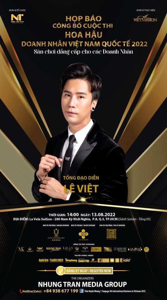 hoa-hau-doanh-nhan-quoc-te-viet-nam-2022 (1).jpg 0 Đạo diễn Lê Việt, Hoa Hậu Doanh Nhân Việt Nam Quốc Tế 2022