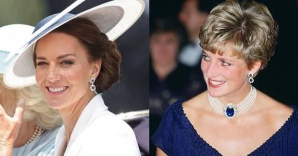  Công nương Kate, Kate Middleton, khuyên tai, mẫu khuyên tai của Kate Middleton, Kate Middleton đeo khuyên tai