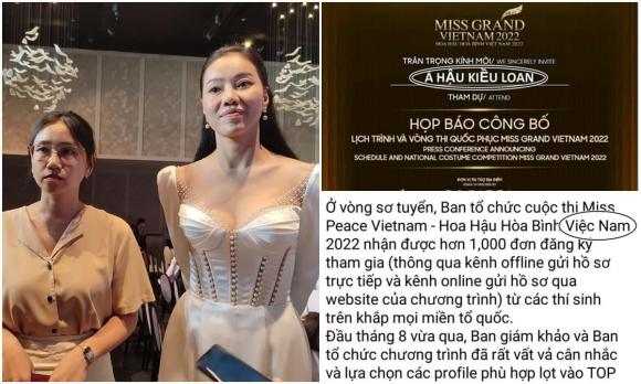 Miss Peace Vietnam 2022, Trần Thị Ban Mai, hoa hậu Trần Thị Ban Mai, sao Việt