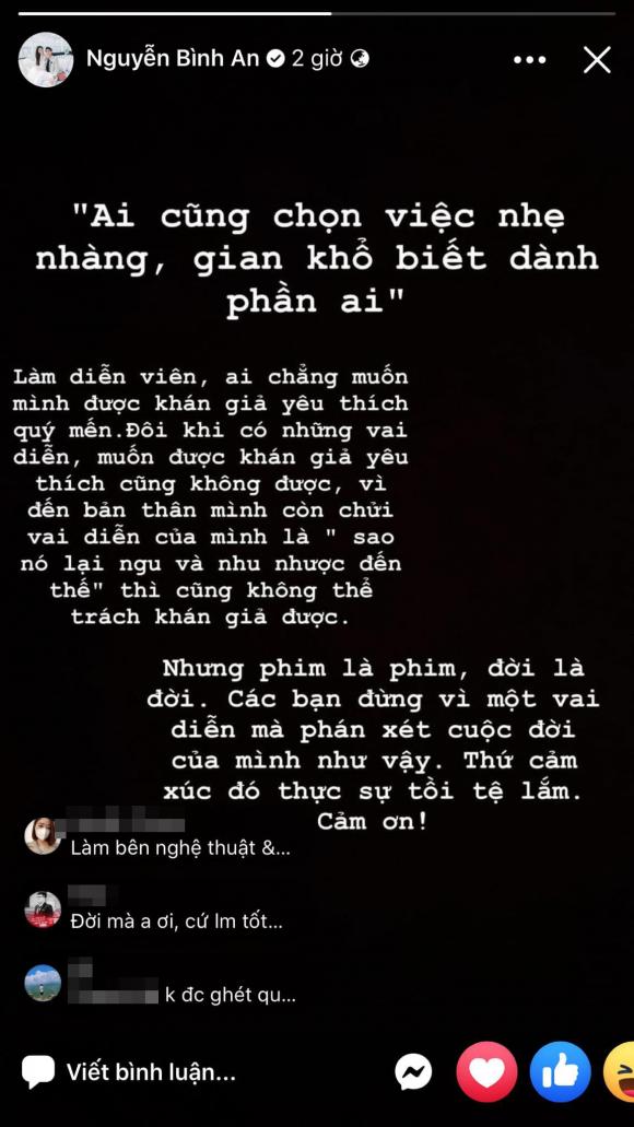 Bình An, diễn viên Bình An, sao Việt