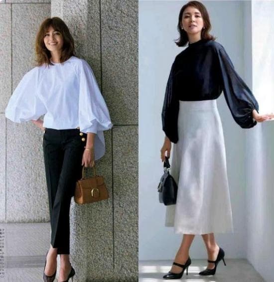 quần áo đen trắng, thời trang, các phối đồ đen trắng