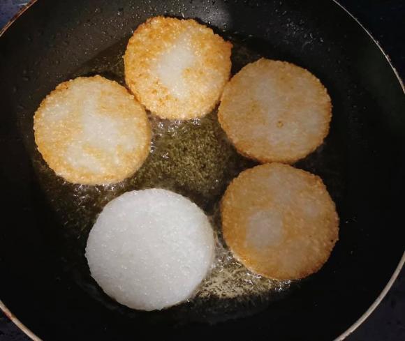 xôi chiên, món xôi chiên, món ngon