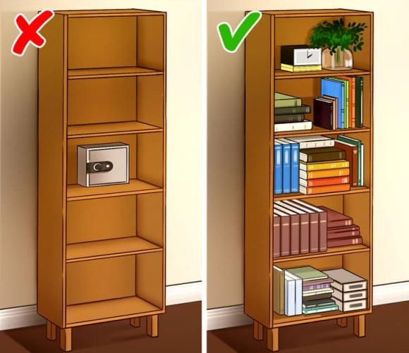 két sắt, vị trị đặt két sắt, vị trí lắp đặt két sắt, đặt két sắt trong nhà, mẹo vặt