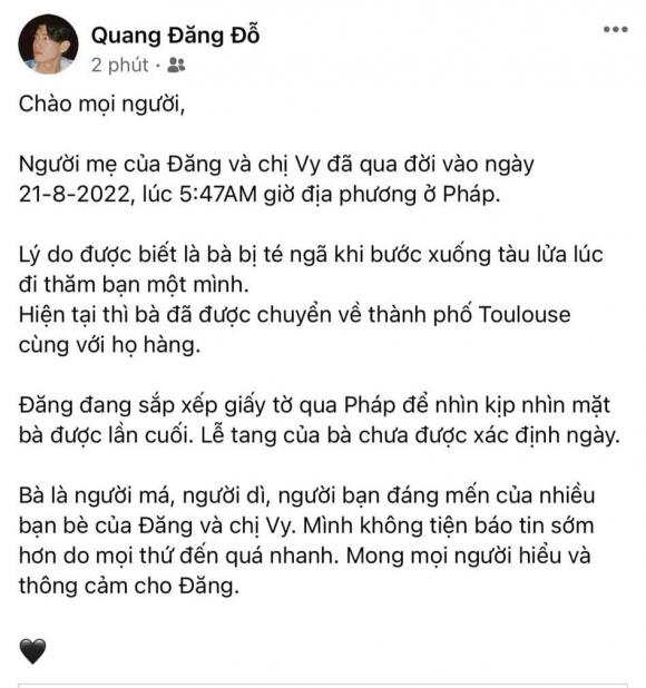 quang đăng, sao việt 