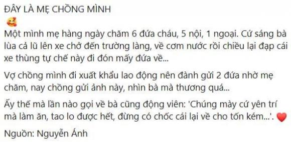 mẹ chồng, mẹ chồng chăm cháu, chăm cháu nhỏ, giới trẻ 
