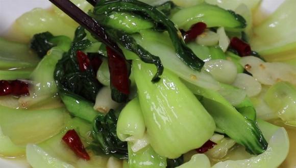 xào rau, dạy nấu ăn, xào rau xanh