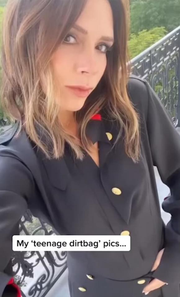 Victoria Beckham, Victoria Beckham chia sẻ những khoảnh khắc đáng nhớ tuổi teen của mình, Victoria Beckham bắt kịp trào lưu hiện đại, sao Hollywood