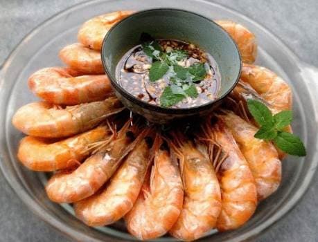 hấp tôm, dạy nấu ăn, mẹo nấu ăn