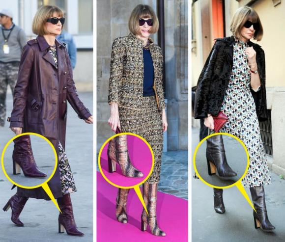 thời trang sao, bí quyết mặc đẹp của Anna Wintour, bí quyết mặc đẹp, Anna Wintour