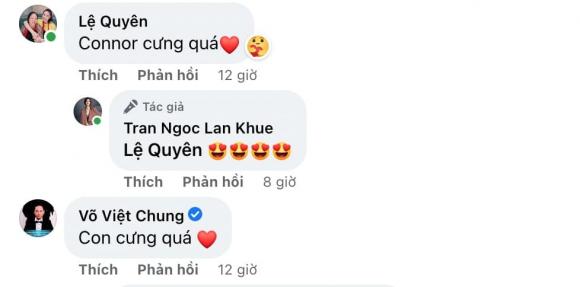 hoa khôi Lan Khuê, sao Việt, con trai Lan Khuê