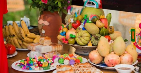 Trung thu, mâm cỗ Trung thu, cách bày mâm cỗ Trung thu