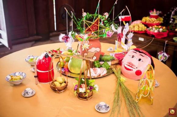 Trung thu, mâm cỗ Trung thu, cách bày mâm cỗ Trung thu