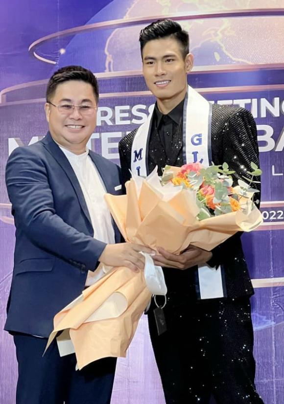 Danh Chiếu Linh, sao việt, Mister Global 2021, Miguel Angel Lucas Carrasco
