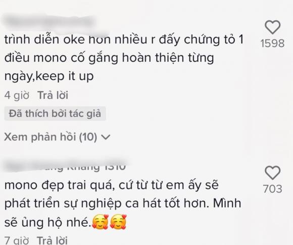em trai sơn tùng, sao việt, mono 