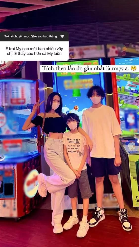 Doãn hải my,đoàn văn hậu,em trai doãn hải my