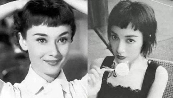 Audrey Hepburn, Dương Mịch, Triệu Lệ Dĩnh, sao Hoa ngữ