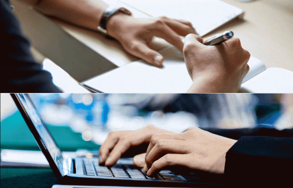 viết tay, đánh máy, viết ra giấy, trí thông minh con người, trí nhớ