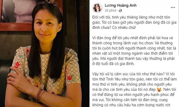 vợ cũ Huy Khánh, Lương Hoàng Anh, con trai Huy Khánh