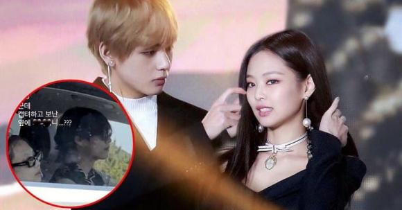 V (BTS) và Jennie (Black Pink) hẹn hò, sao Hàn, Kpop