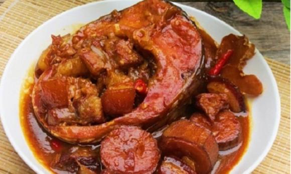 cá kho thịt, công thức cá kho thịt, món ngon từ thịt heo