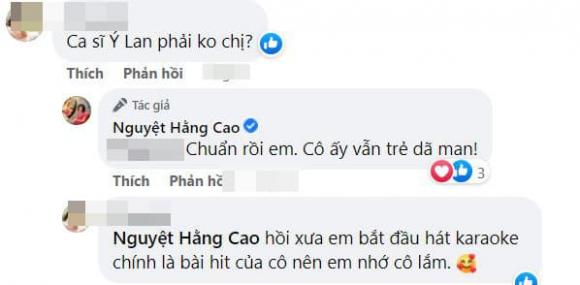 Ý Lan, Nguyệt Hằng, sao việt 