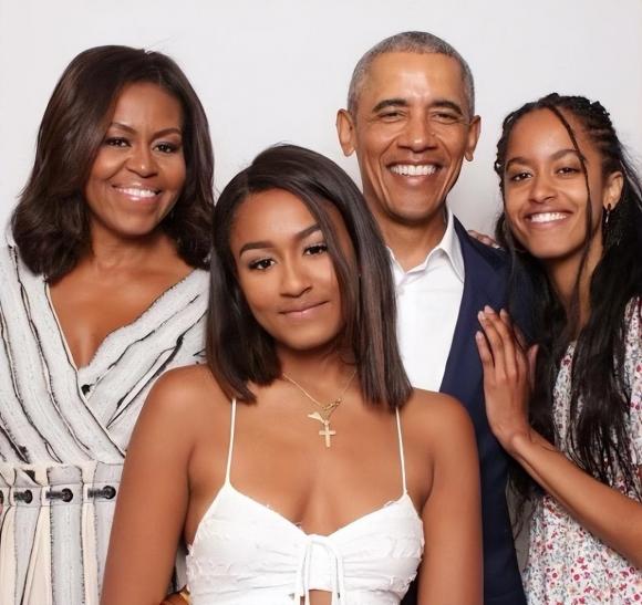 Obama, con gái Obama, Sasha Obama