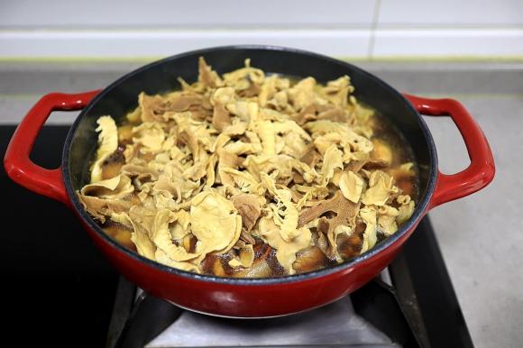 măng khô, chế biến măng khô, măng khô kho ba chỉ, nấu măng khô