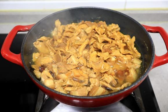 măng khô, chế biến măng khô, măng khô kho ba chỉ, nấu măng khô