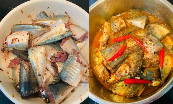 cá nục kho, món ngon từ cá nục, công thức làm cá nục kho