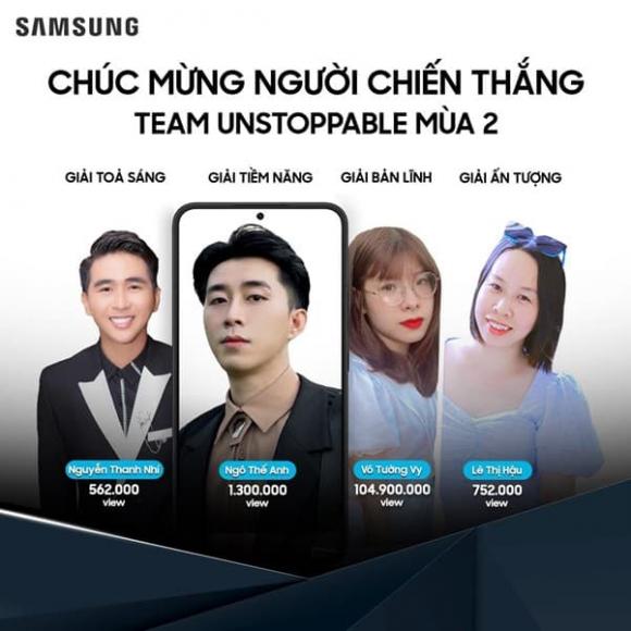 #TeamUnstoppable2022, Samsung