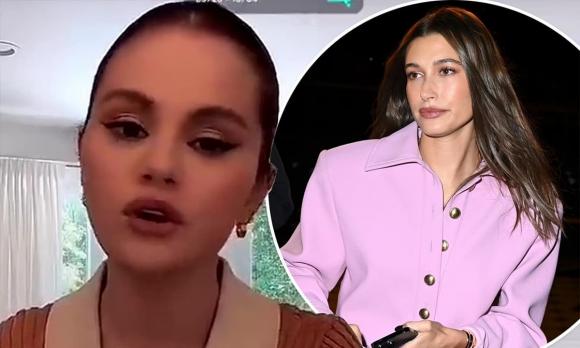 selena gomez, hailey bieber, vợ justin bieber, hailey baldwin, selena gomez chụp ảnh với hailey bieber