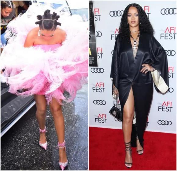 Rihanna, phong cách thời trang hoan dã của Rihanna, sao Hollywood