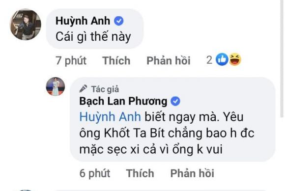 Huỳnh Anh, sao việt, Bạch Lan Phương
