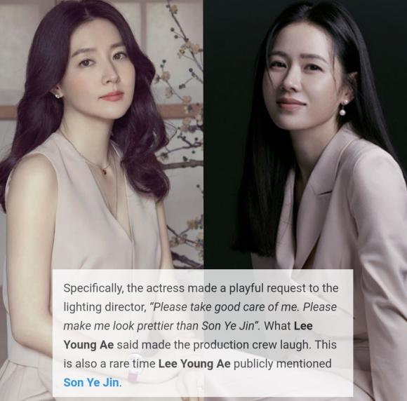 lee young ae, song hye kyo, son ye jin, sao hàn 