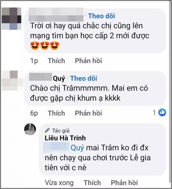 MC Liêu Hà Trinh, Liêu Hà Trinh, sao Việt