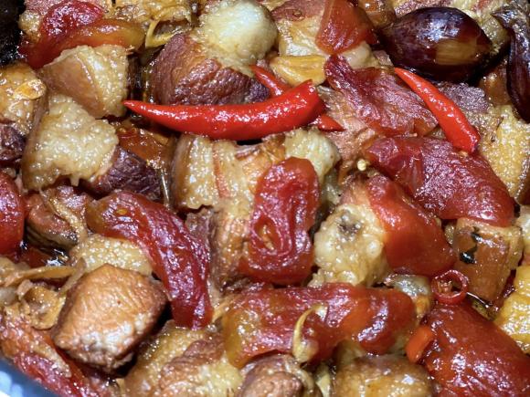 cá kho thịt, công thức cá kho thịt, món ngon từ thịt heo