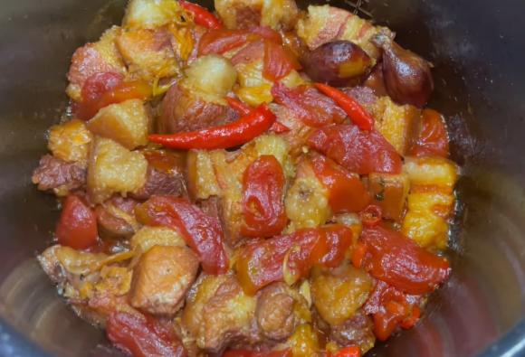 cá kho thịt, công thức cá kho thịt, món ngon từ thịt heo