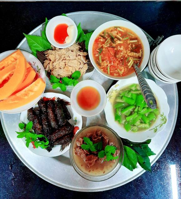 mâm cơm, mâm cơm nhà, mâm cơm cuối tuần
