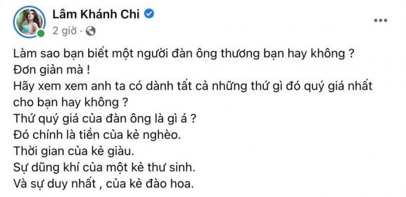 ca sĩ Lâm Khánh Chi, sao Việt