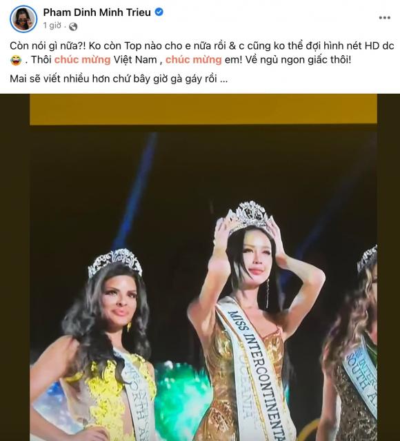 Miss Intercontinental 2022, á hậu Bảo Ngọc, sao Việt