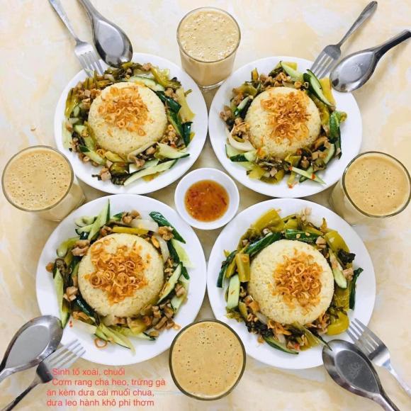 mâm cơm, cơm cuối tuần, món ngon 