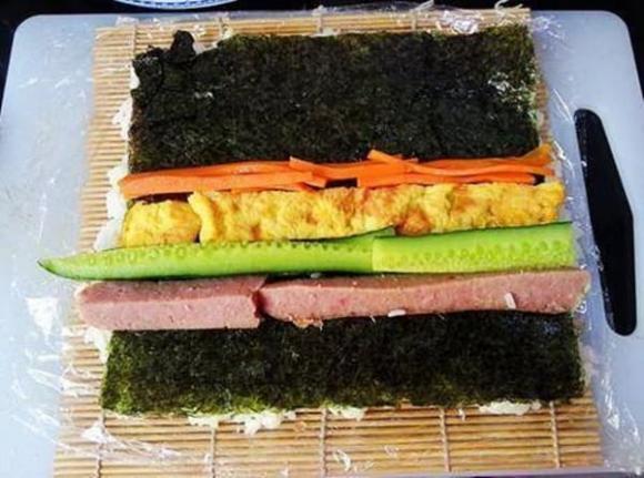 món sushi, cách làm sushi, món ngon mỗi ngày